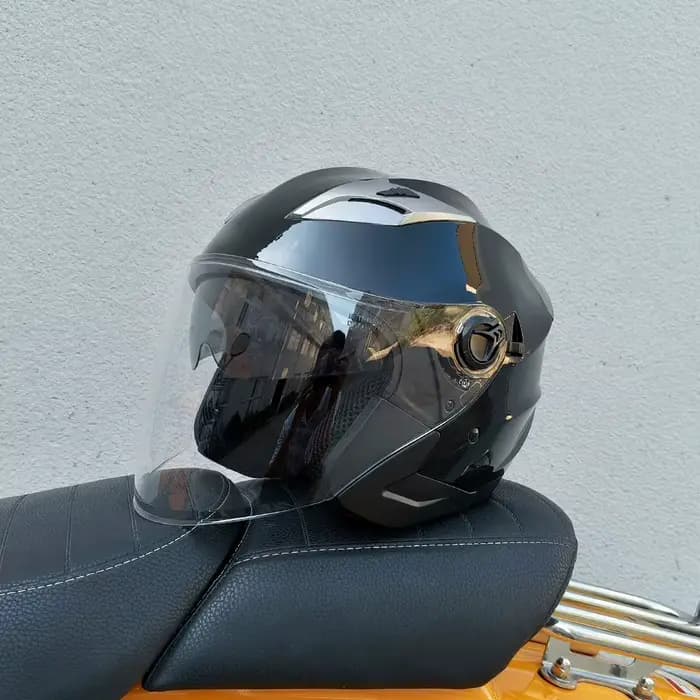 Sécurité quatre saisons mode 3/4 casque ouvert