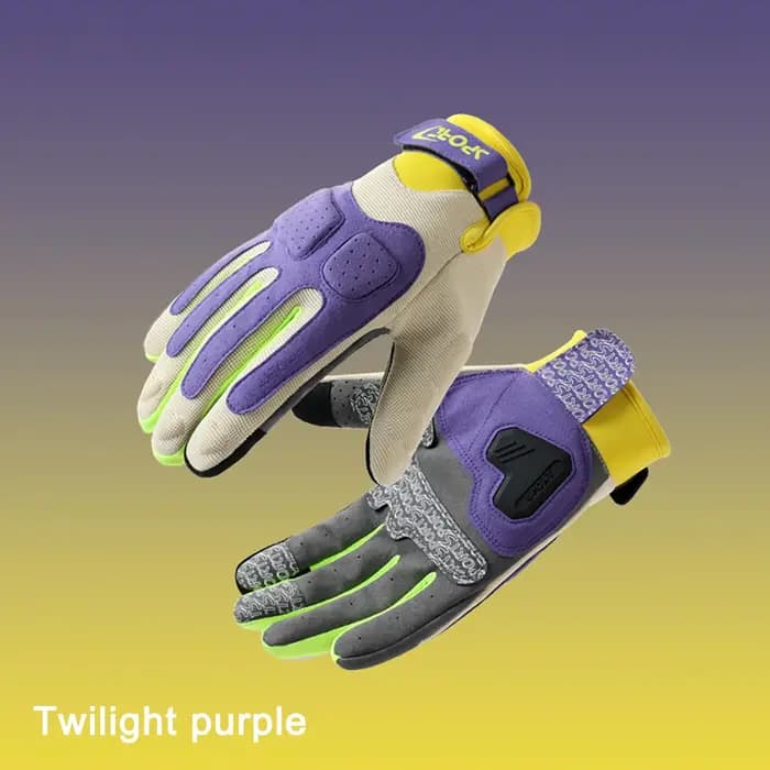 Été nouveaux gants de Moto femmes coloré respirant
