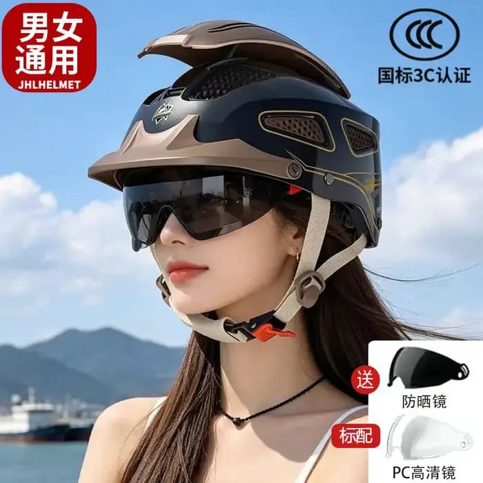 Casque de moto, scooter électrique
