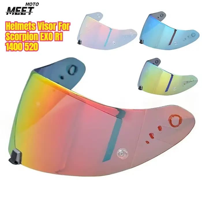 Visière de casque pour Scorpion Exo 1400 carbone