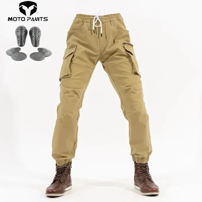 Pantalon d'équitation de moto avec poignées