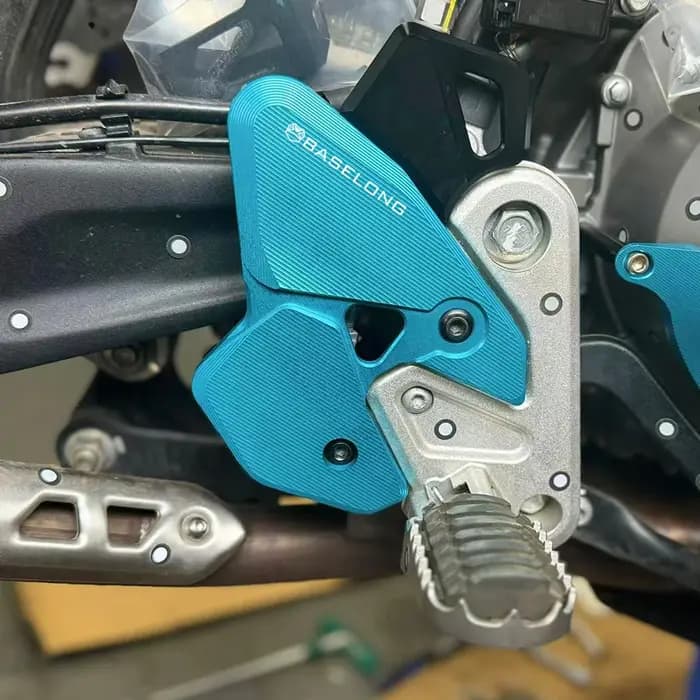 2024 2025 2026 Moto pour CFMOTO CF MOTO 450MT 450 Ibex MT 450 MT450 pédale garde pédale arrière garde talon plaque décorative
