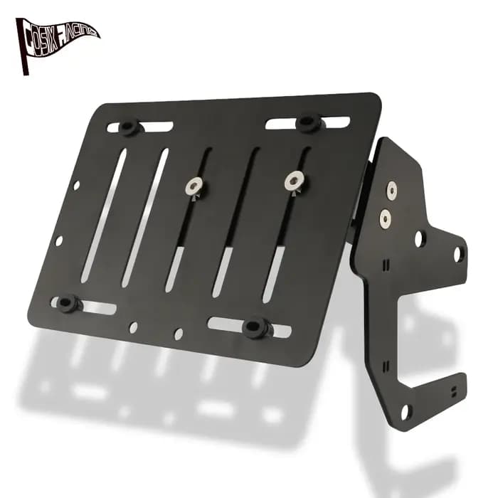 Accessoires de moto Modification support de plaque d'immatriculation latéral pliable adapté FTR 1200 2019-2025