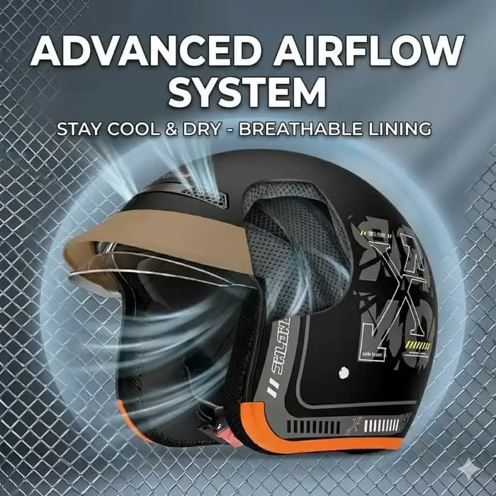 Casque Demi-Coque Rétro Coupe-Vent Chaud pour Vélo Électrique