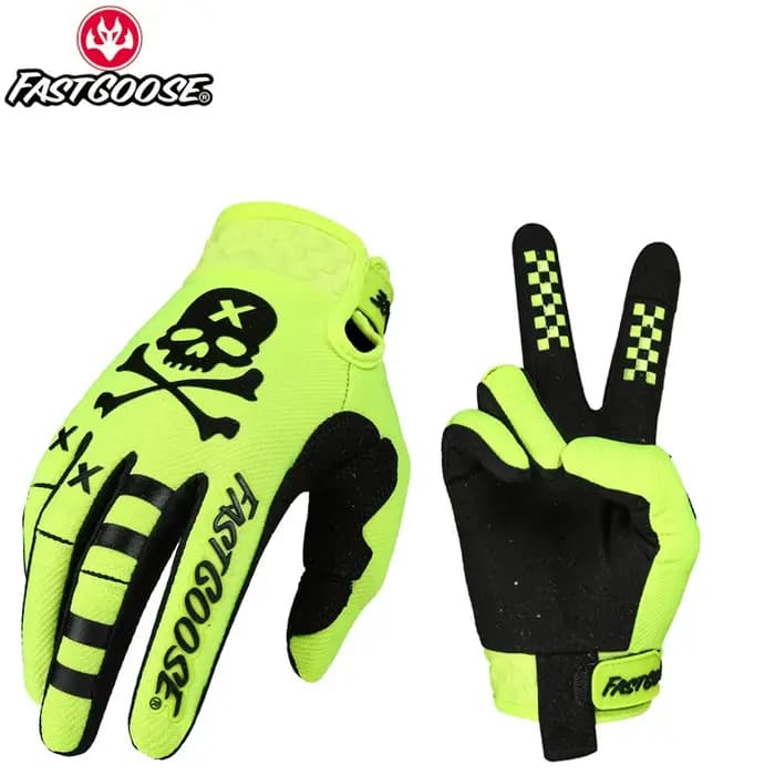 FASTGOOSE Motocross MX gants moto doigt complet vélo BMX vtt ATV hors route montagne cyclisme Luvas S-XXL