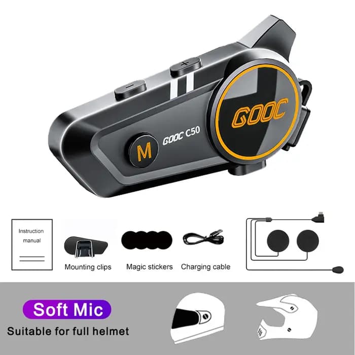 Interphone pour casque de moto