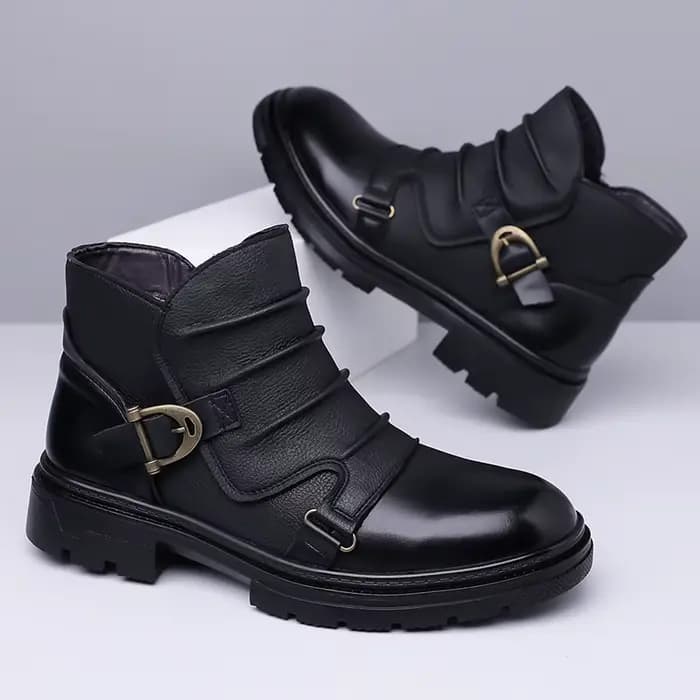 Bottes courtes pour hommes au design tendance