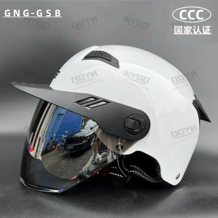 Casque demi-coque GSB G-21 pour moto