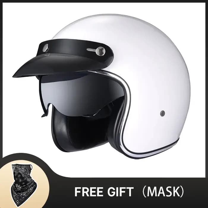 Casque de moto vintage