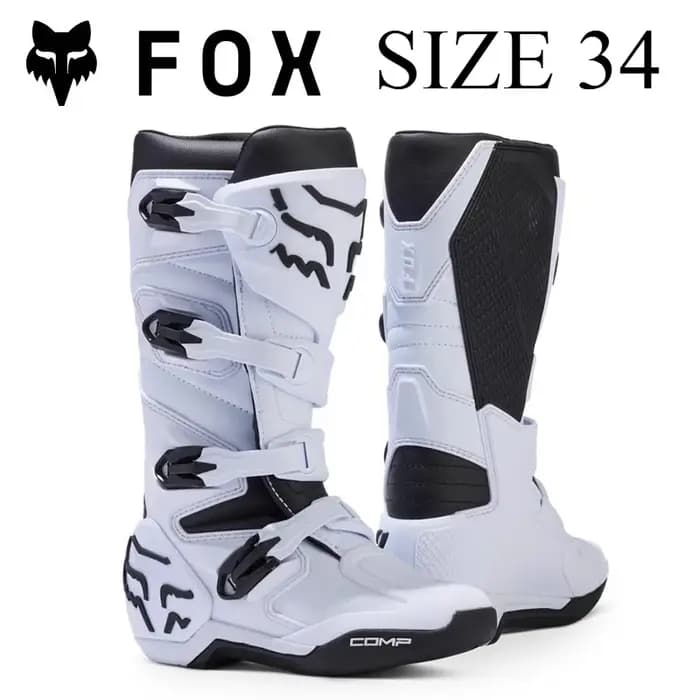FOX Comp bottes de motocross tout-terrain pour enfants jeunes