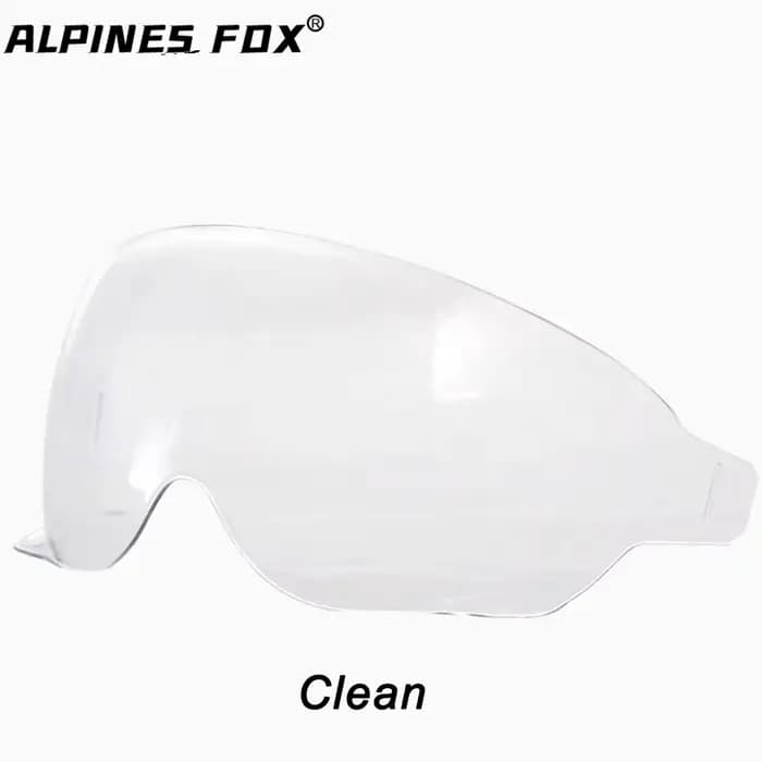 Rétro casque de Moto bord et lentille visière bouclier lunettes