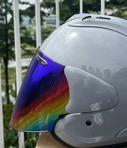 Casque Demi-Coque Unisexe Moto Tout-Terrain SZ-R EVO Gris 2025 pour Descentes et Cross