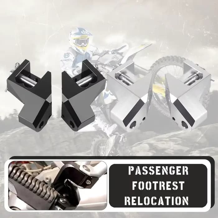 Kit d'abaissement de repose-pieds pour moto BMW F650GS G650GS F700GS F800GS Adventure F750GS F850GS F900GS F800R F900R F900XR