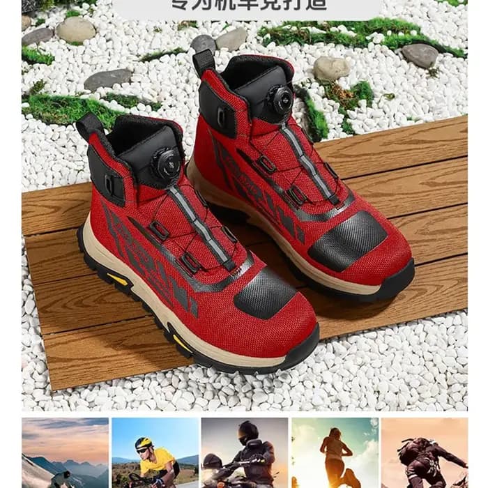 Bottes pour motocycliste homme chaussures de Moto Botas
