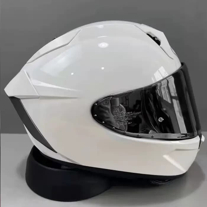 Casque De moto intégral X-15 x-fifteen X-SPR Pro blanc brillant équitation Motocross course moto Cas