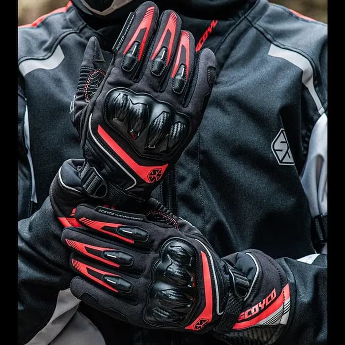 Gants de moto pour course de moto