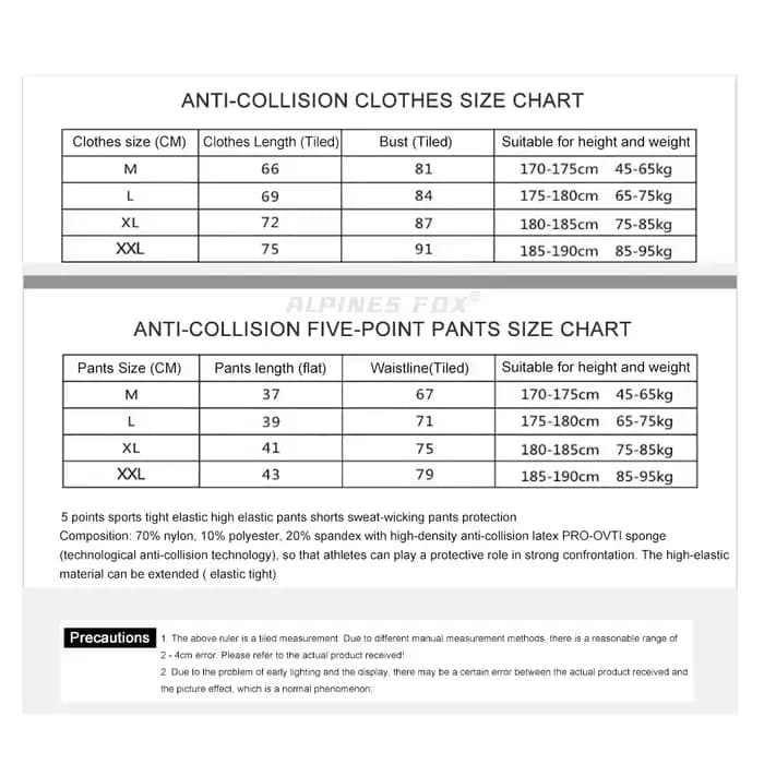 Armure de moto, sous-vêtements de protection