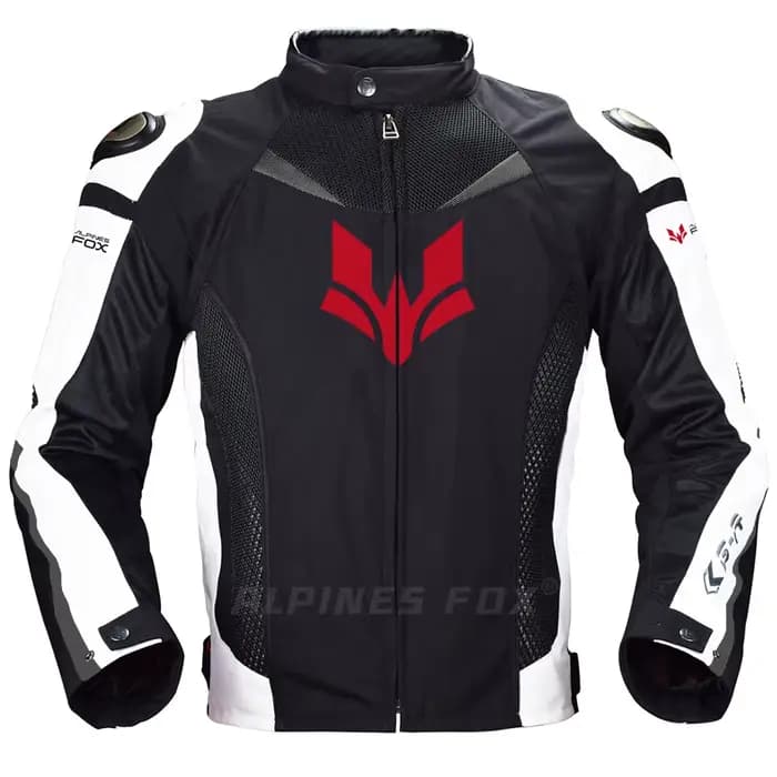 Veste de moto en maille pour hommes