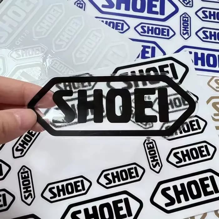 Autocollant de casque Shoei