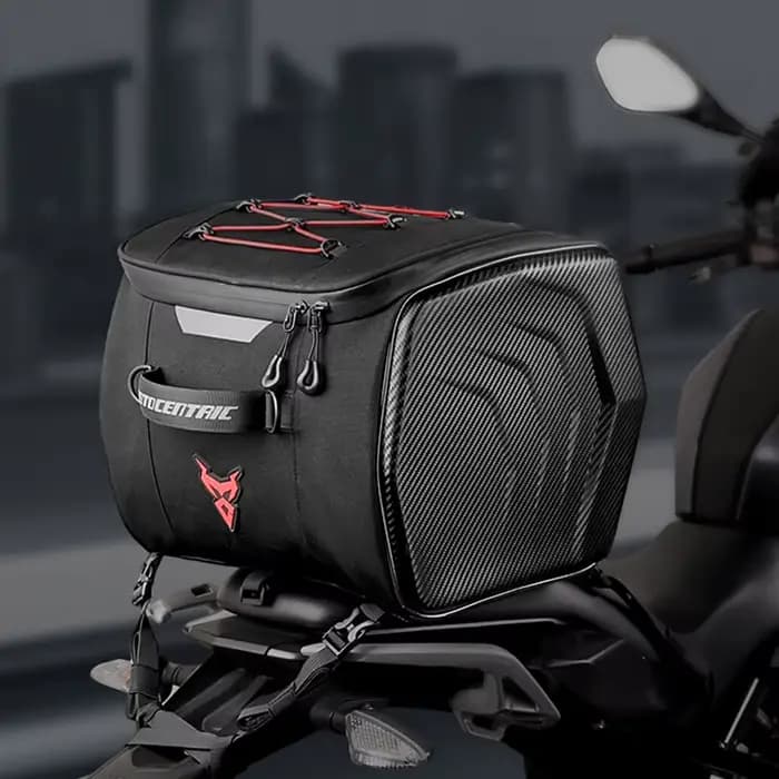 Sac de casque de moto étanche motocentrique sac de siège arrière de moto multifonction sac de moto d