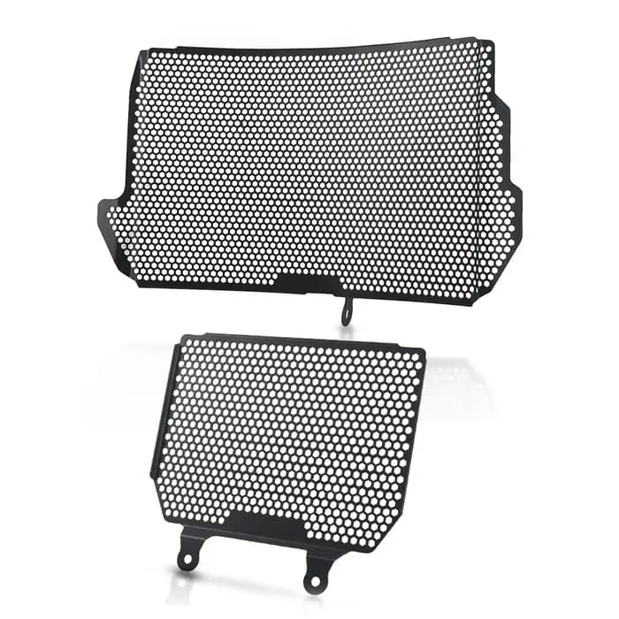 Couvercle de protection de calandre de moto