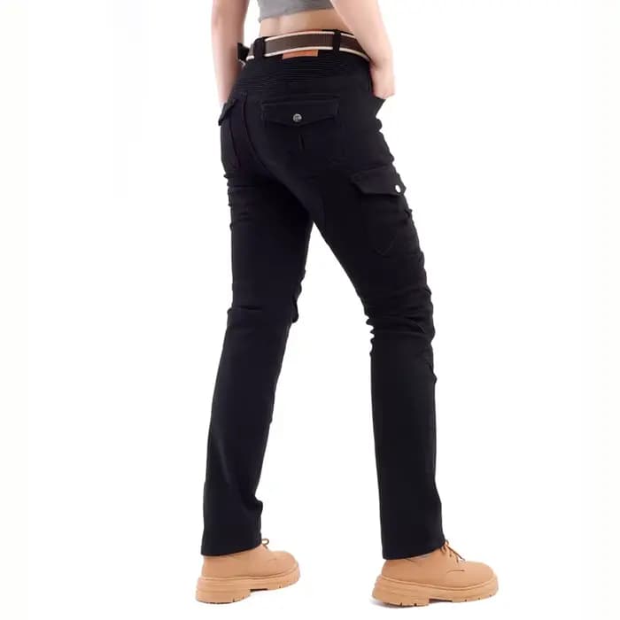 Kevlar Jeans de moto pour femme Pantalon d'équitation en aramide Protection de sécurité