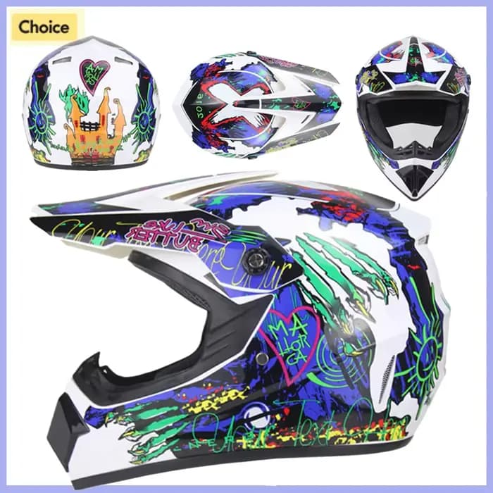 Casque de moto enfants