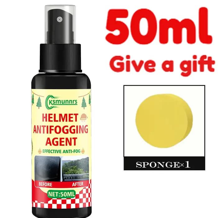 Spray antibuée pour casque de moto