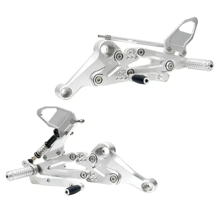 Repose-pieds arrière réglable CNC pour moto