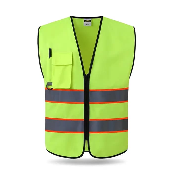 Gilet réfléchissant haute visibilité, vêtements de travail pour moto, cyclisme, Sports de plein air,