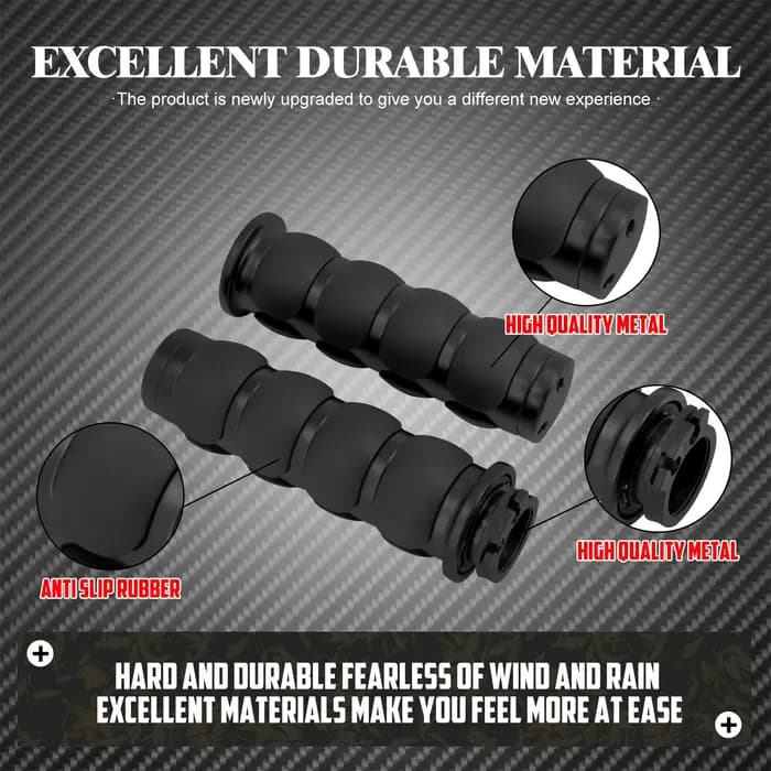 Poignées de moto 1 ", 25mm, barre de poignée pour Harley Touring FLHR Softail Fat Boy Sportster XL 883 1200 Dyna pour Honda