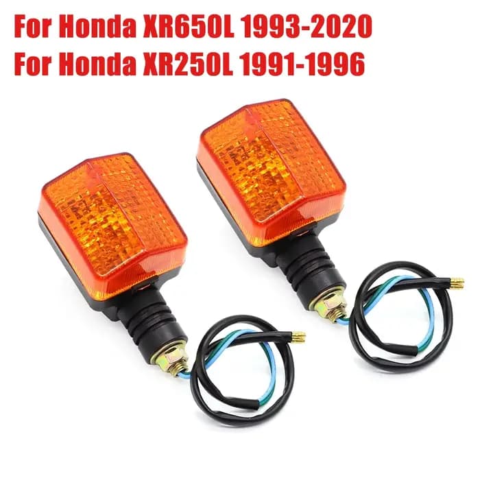Clignotant arrière 12V 8W pour Honda XR650L XR 650L 1993-2020 XR250L XR 250L 1991-1996