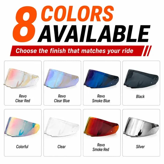 Lentille de casque de moto pour MT-V25B Genesis SV Genesis R SV Rymic R935SV, visière de casque, pare-brise, accessoires de casque
