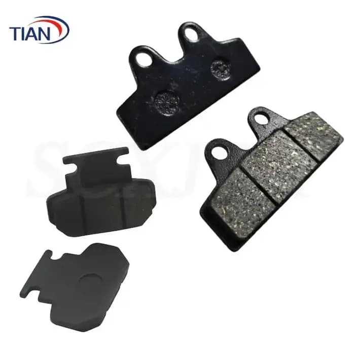 Accessoires de plaquettes de frein, adaptés aux scooters électriques, plaquettes de frein avant et arrière pour accessoires de modification de scooters électriques