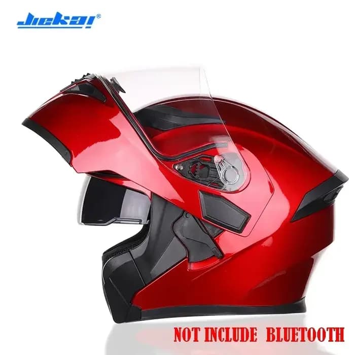 Casque de moto intégral avec visière rabattable