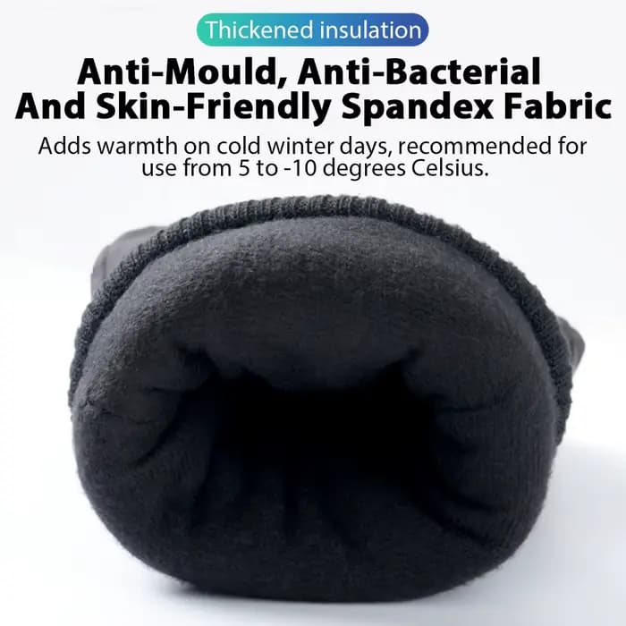 Gants de cyclisme imperméables pour hommes