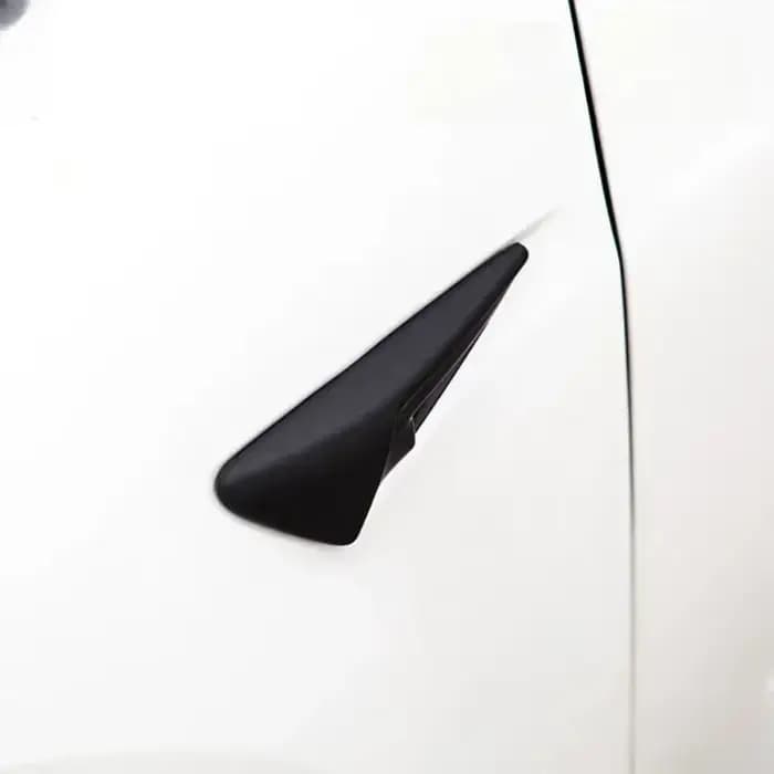 Juste de protection ABS en fibre de carbone pour caméra latérale, accessoires de voiture, modèles 3,