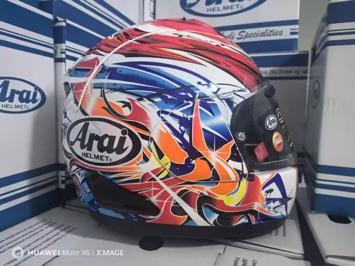 Casque de moto intégral rx7x naga shima pour la conduite