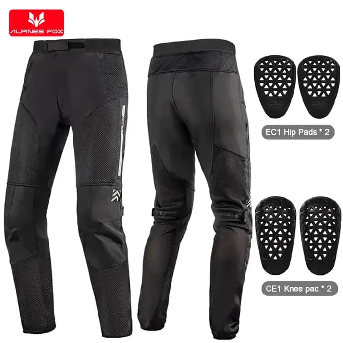 Nouveau pantalon d'équitation de Moto hommes Protection de Moto pantalon de tourisme de Motocross av