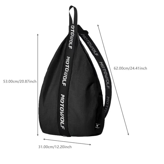 Sac de casque sac à dos étanche à la pluie poche de tirage pour moto Scooter cyclomoteur vélo demi-casque complet couvercle protéger sac