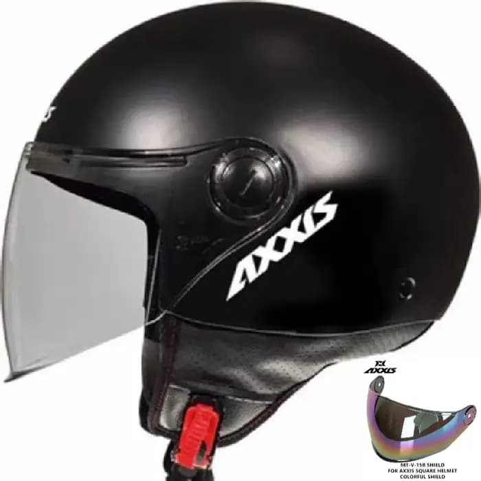 AXXIS MT-V-15/15B casque de moto visière carré ouvert