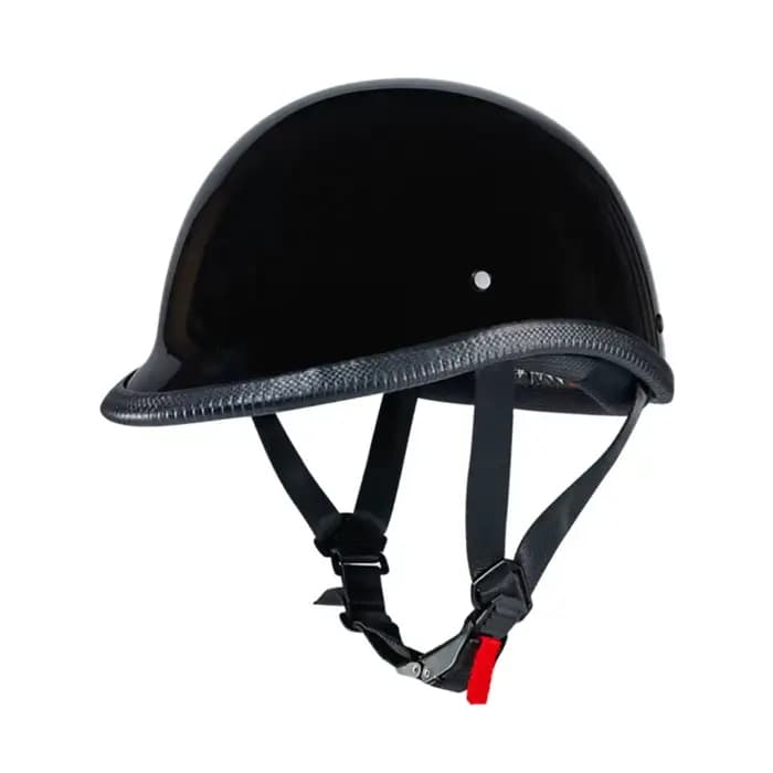 Casques demi-coques classiques rétro pour moto