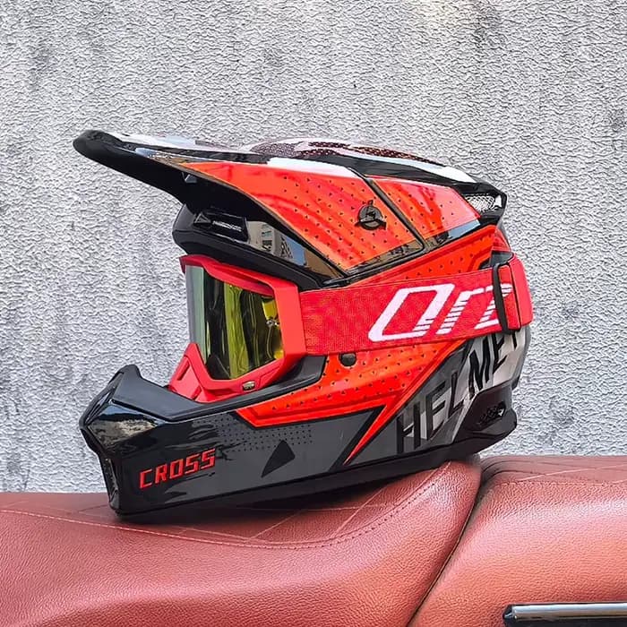 Casque de moto de course tout-terrain vélo speed drop DH