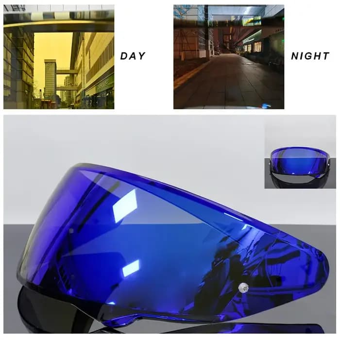 Visière de casque de moto compatible avec HJC HJ-38 I71 F71 I11