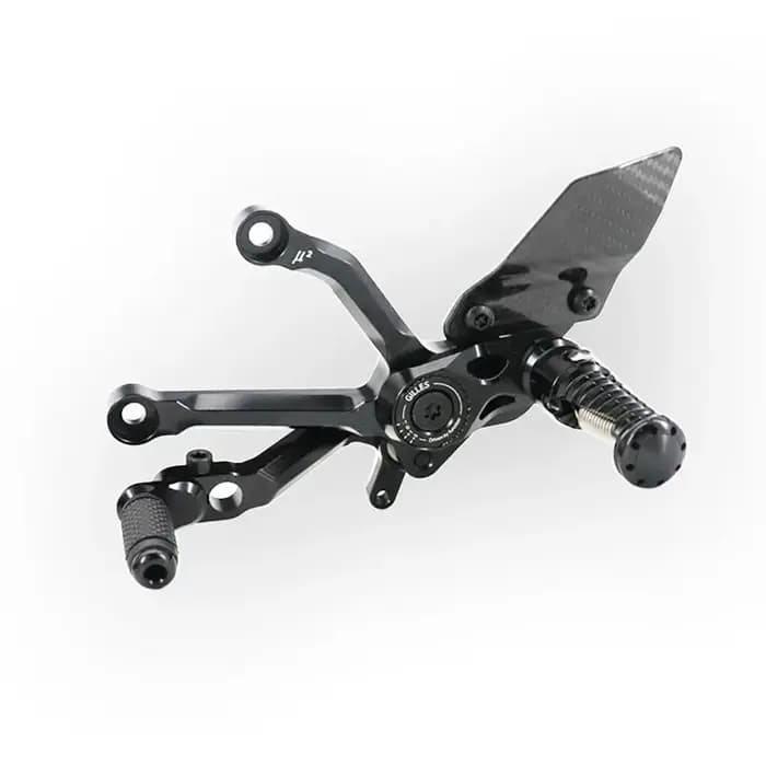 Pour Ducati PANIGALE V4 Panigale V4S 2025 2026, repose-pieds arrière réglables en aluminium et fibre de carbone pour moto