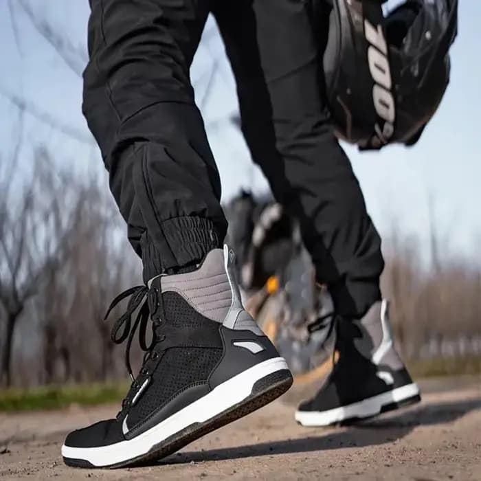 Bottes de moto décontractées pour hommes