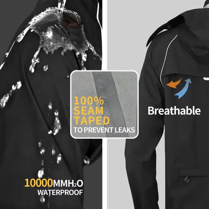 WOSAWE moto imperméable costumes hommes femmes