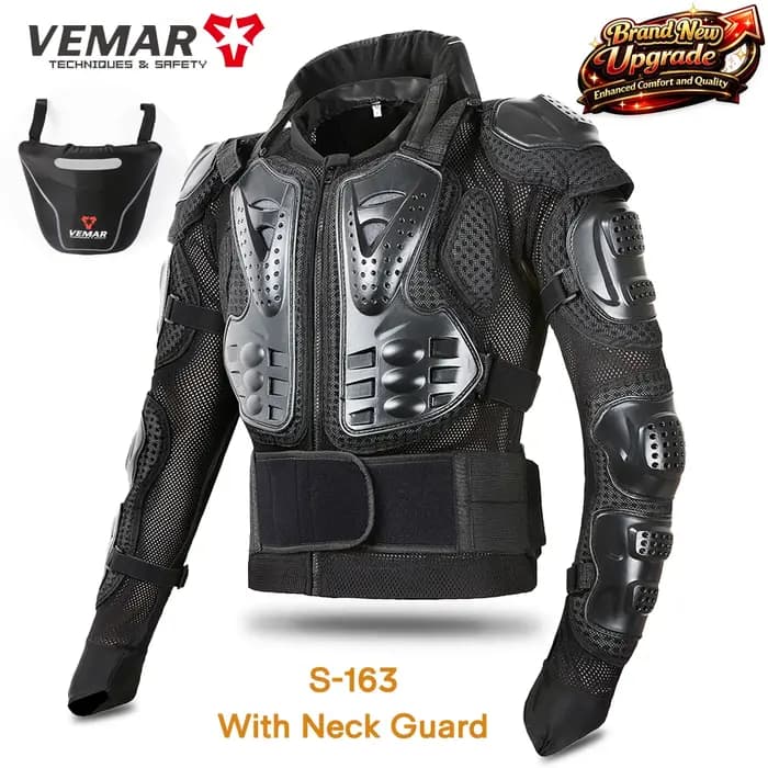 Moto hommes armure gilet cou garde Ridin course corps de protection