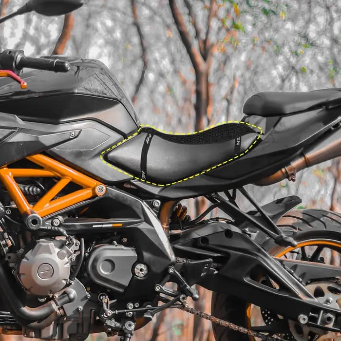 Motoforti – housse de protection en maille 3D S M L XL XS pour siège de moto, coussin de siège de Sc