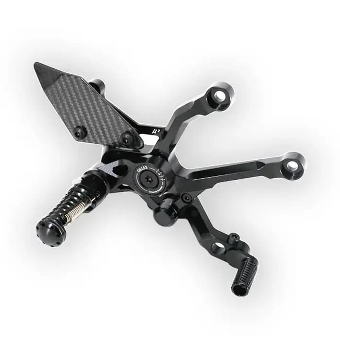 Pour Ducati PANIGALE V4 Panigale V4S 2025 2026, repose-pieds arrière réglables en aluminium et fibre de carbone pour moto